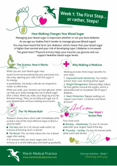 Small Changes for Better Health - Week 1