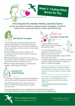 Exercise Initiative - Week 3