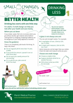 Small Changes for Better Health - Drinking Less