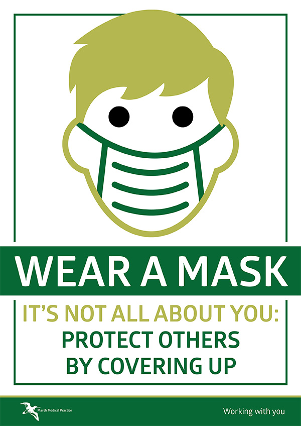 wear your mask poster